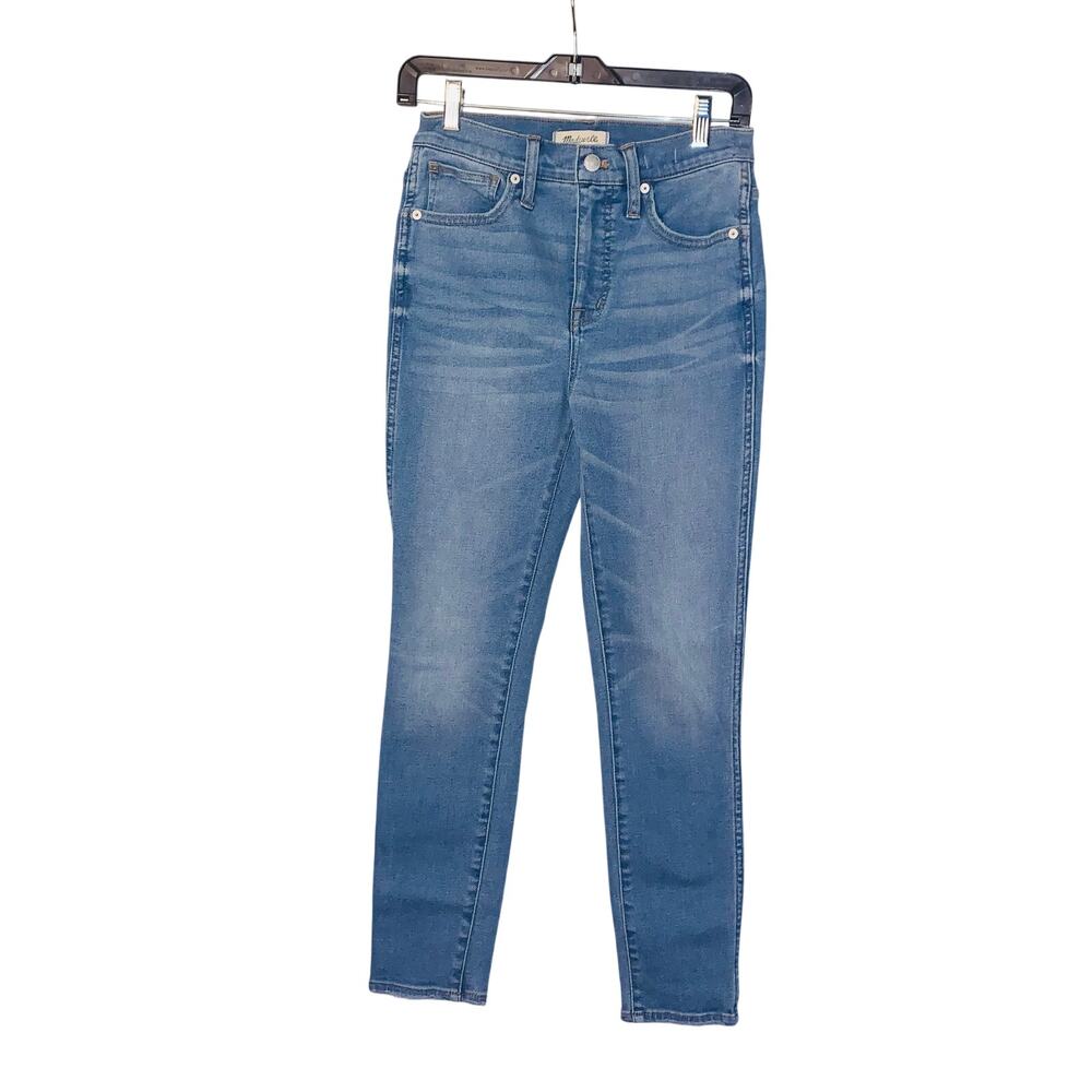 Madewell 10" Inch High Rise Skinny Crop Jeans 26